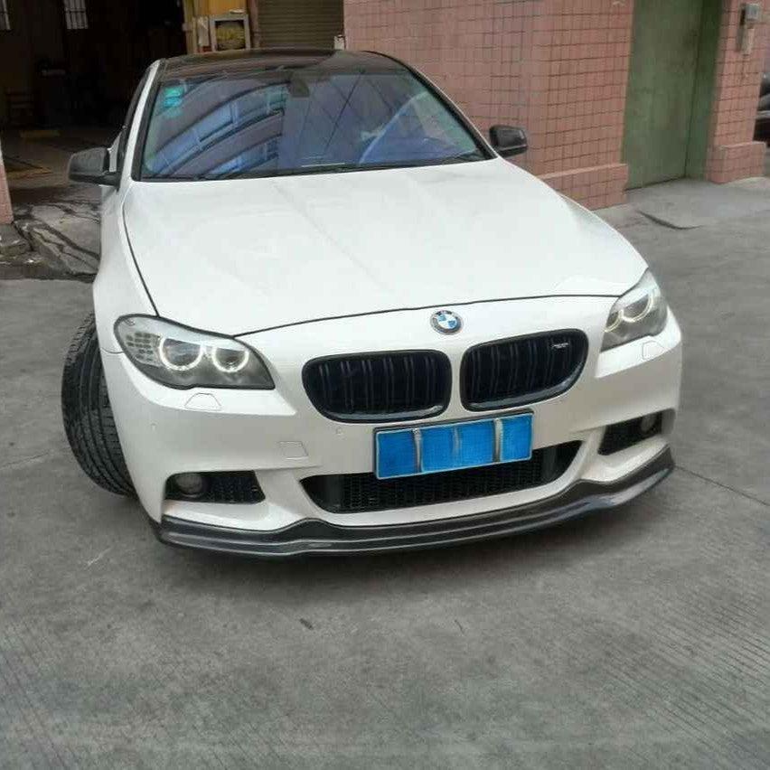 AR Style Carbon Fibre Front Splitter for BMW F10 5 Series 10-17 - Carbon Factory