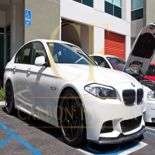 AR Style Carbon Fibre Front Splitter for BMW F10 5 Series 10-17 - Carbon Factory