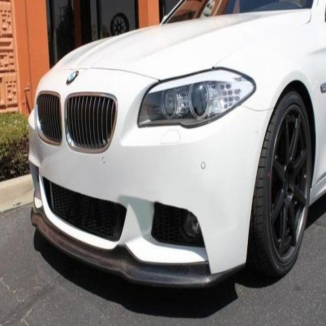 AR Style Carbon Fibre Front Splitter for BMW F10 5 Series 10-17 - Carbon Factory
