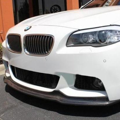 AR Style Carbon Fibre Front Splitter for BMW F10 5 Series 10-17 - Carbon Factory