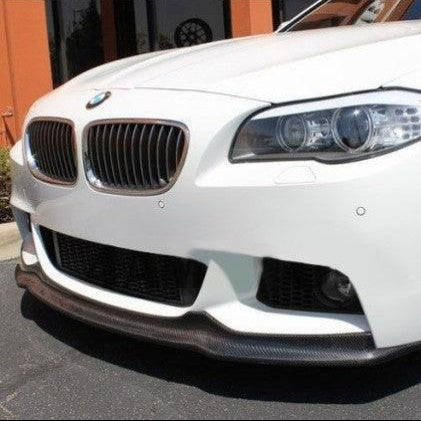 AR Style Carbon Fibre Front Splitter for BMW F10 5 Series 10-17 - Carbon Factory