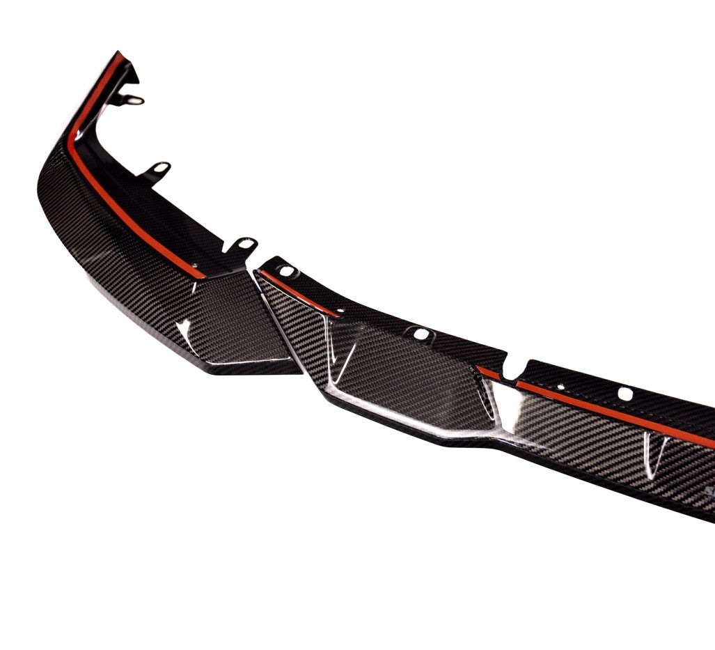 SQ Style Pre-Preg Carbon Fibre Front Splitter for BMW G87 M2 23-Present