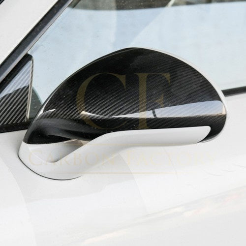 Pre-Preg Carbon Fibre Mirror Covers for Porsche 991 911 RS LHD 11-15 - Carbon Factory