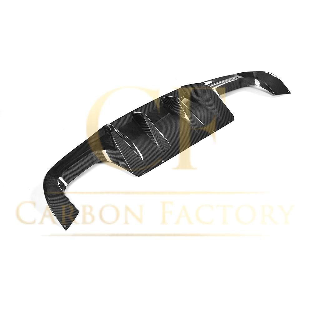 Big Fins Style Carbon Fibre Rear Diffuser for BMW F87 F87C M2 16-21-Carbon Factory