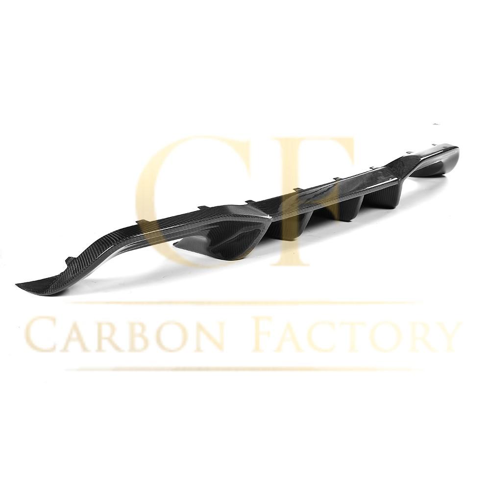 Big Fins Style Carbon Fibre Rear Diffuser for BMW F87 F87C M2 16-21-Carbon Factory