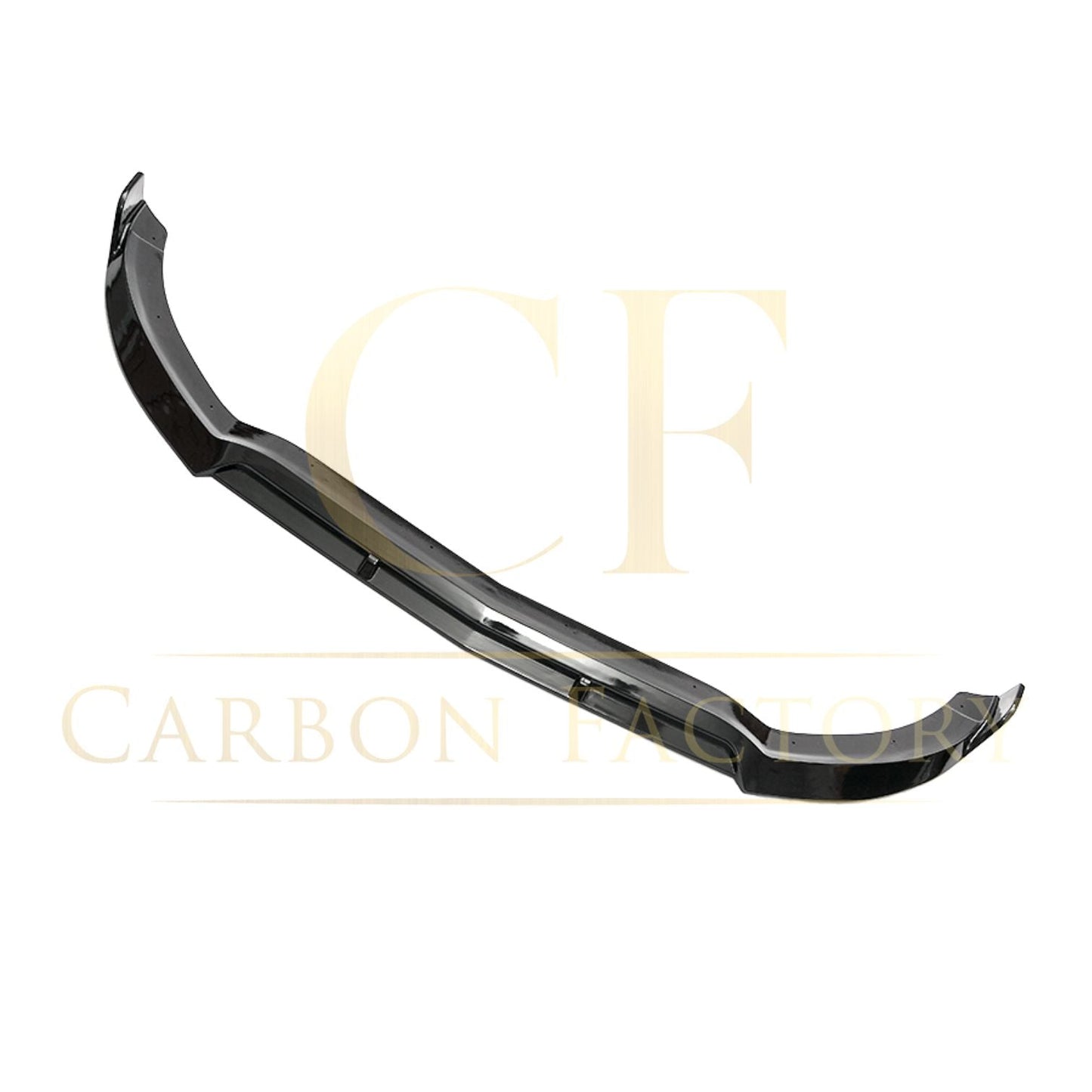 Brabus 2 Style Gloss Black Front Splitter for Mercedes Benz W205 C Class 15-18-Carbon Factory