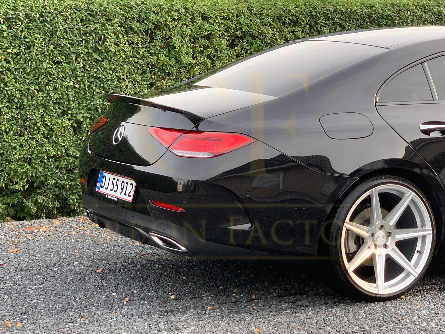 Brabus Style Carbon Fibre Boot Spoiler for Mercedes Benz C257 CLS 19-Present - Carbon Factory
