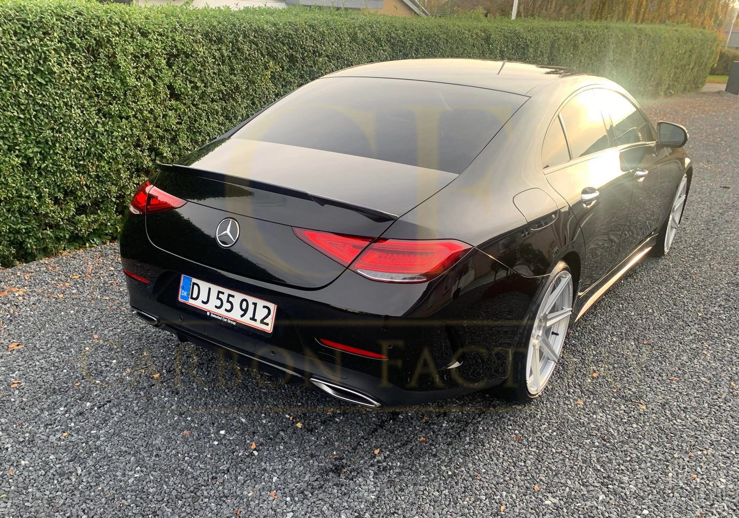 Brabus Style Carbon Fibre Boot Spoiler for Mercedes Benz C257 CLS 19-Present - Carbon Factory