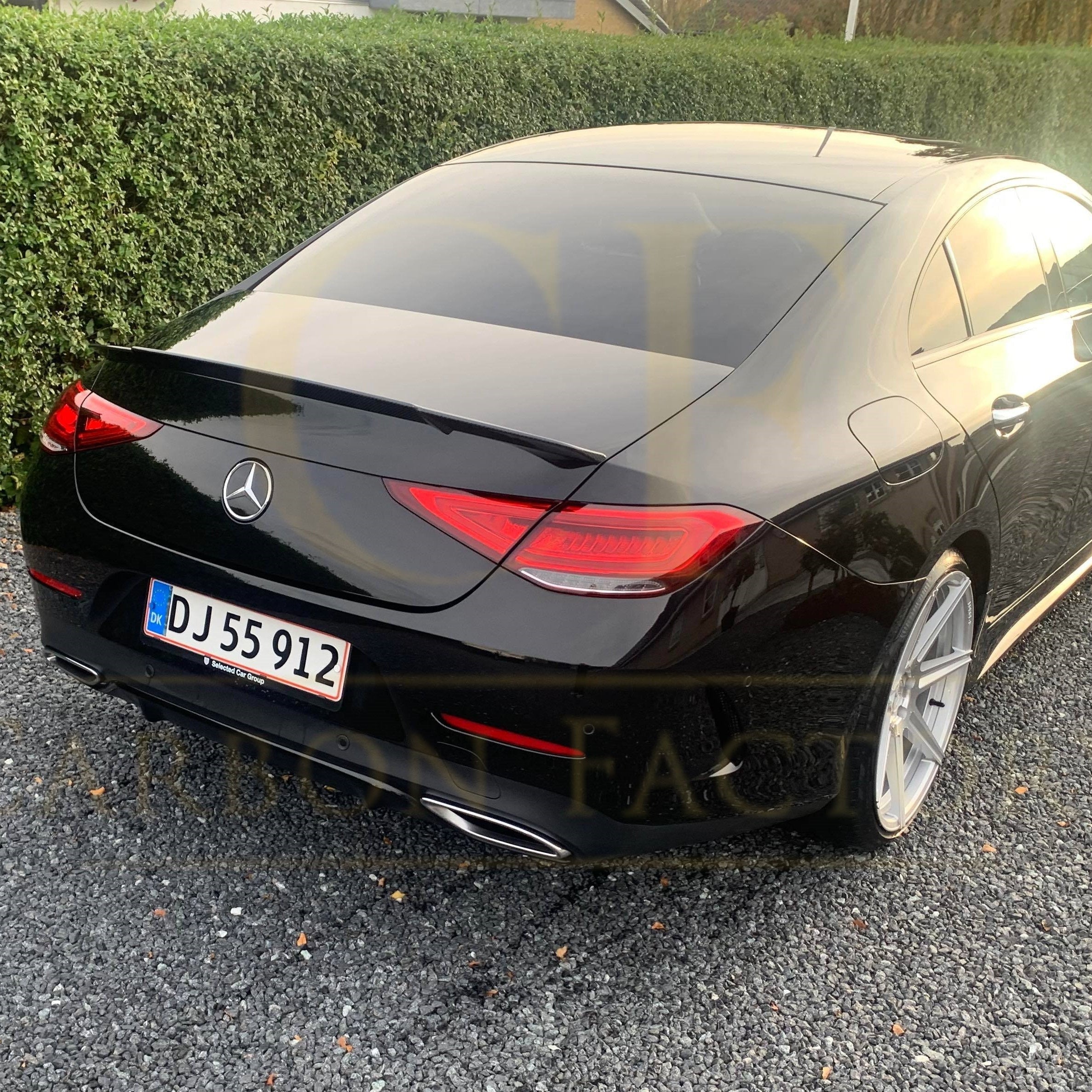 Brabus Style Carbon Fibre Boot Spoiler for Mercedes Benz C257 CLS 19-Present - Carbon Factory