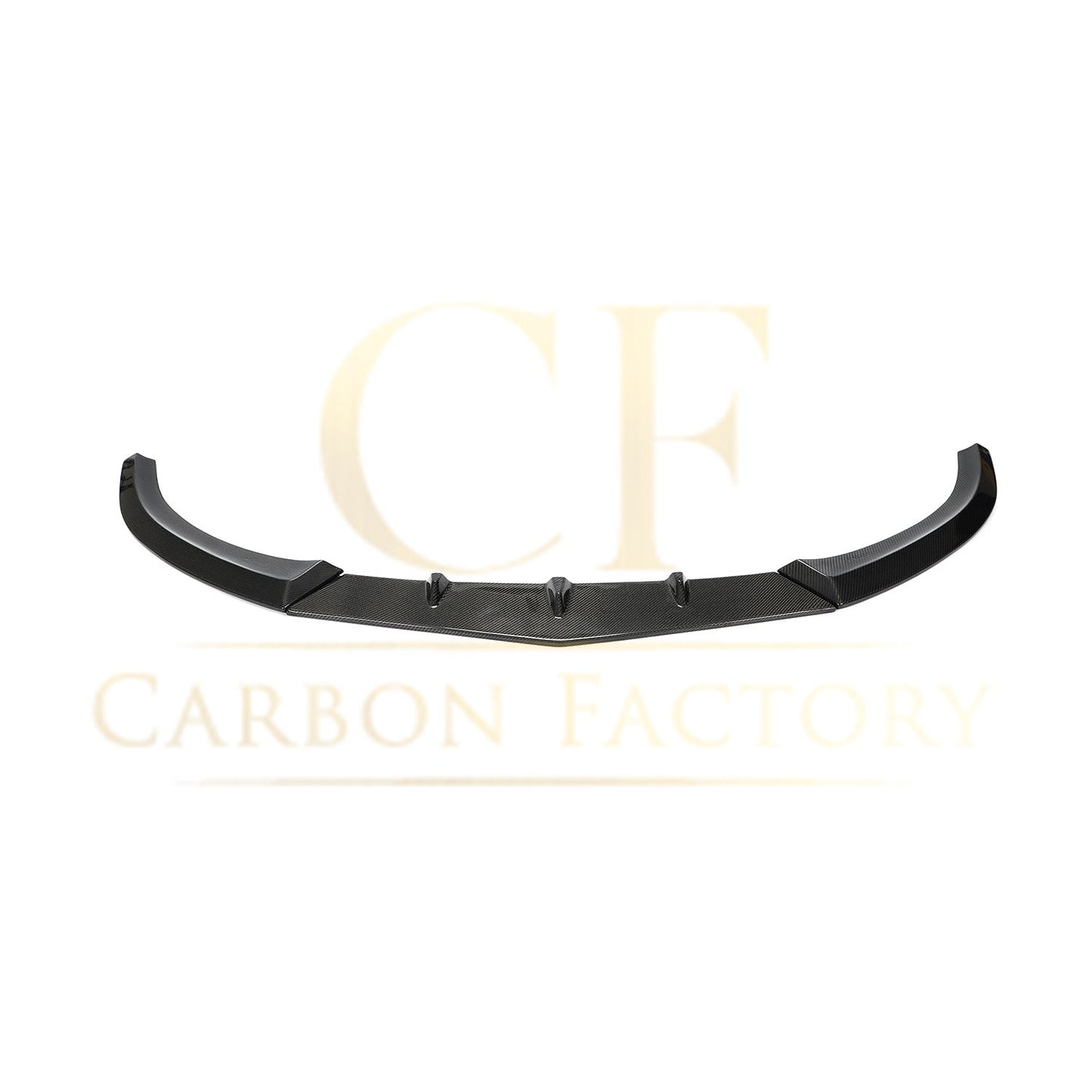 Brabus Style Carbon Fibre Front Splitter for Mercedes W205 C63 2 Door 15-18-Carbon Factory