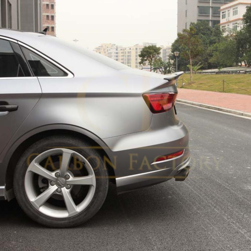 C Style Carbon Fibre Boot Spoiler for Audi A3 S3 RS3 Saloon 13-20 - Carbon Factory