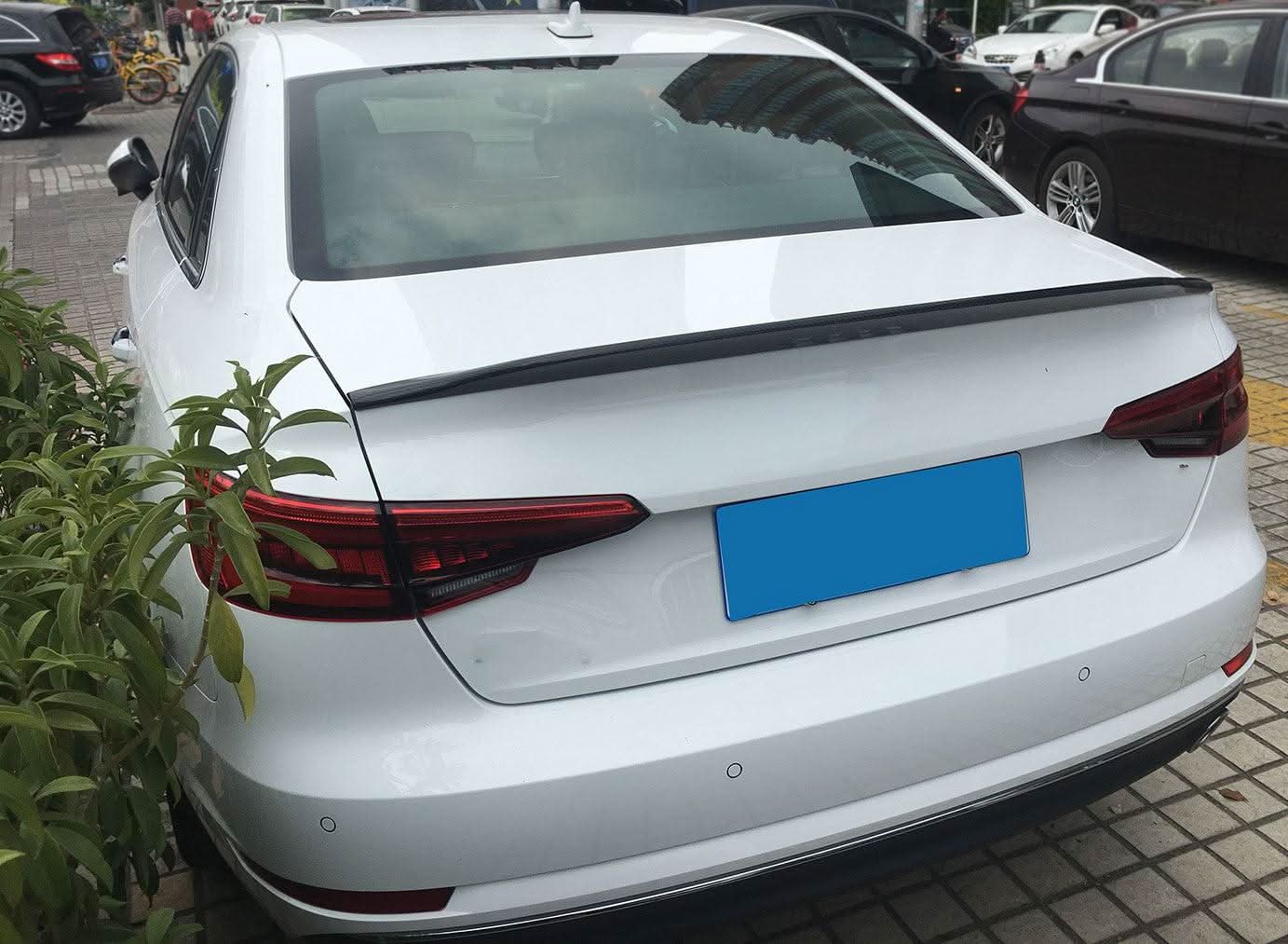 C Style Carbon Fibre Boot Spoiler for Audi A4 S4 B9 16-22 - Carbon Factory