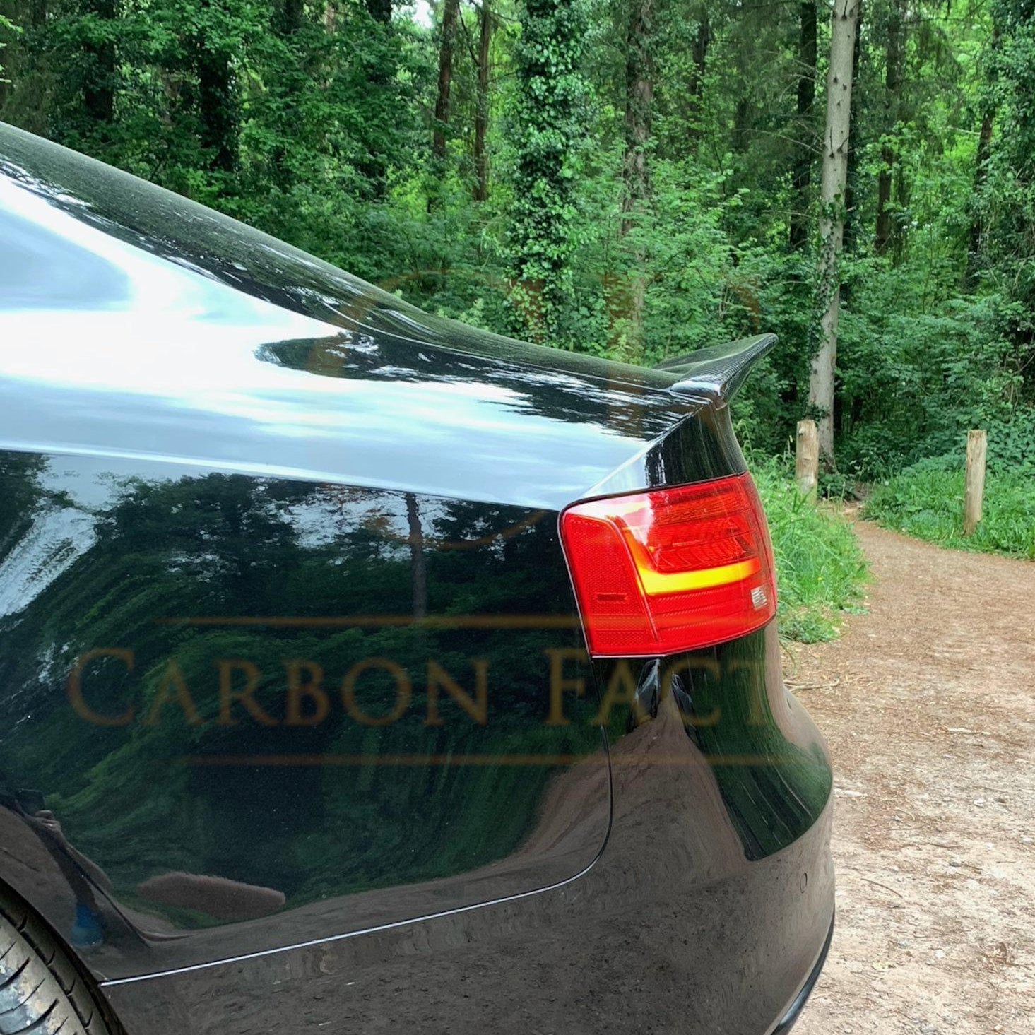 C Style Carbon Fibre Boot Spoiler for Audi B8 B8.5 A5 07-16 - Carbon Factory