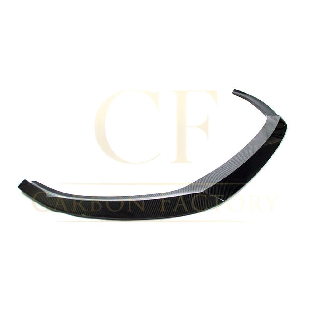 C Style Carbon Fibre Front Splitter for Audi A3 Hatchback Non S Line 17-19 - Carbon Factory