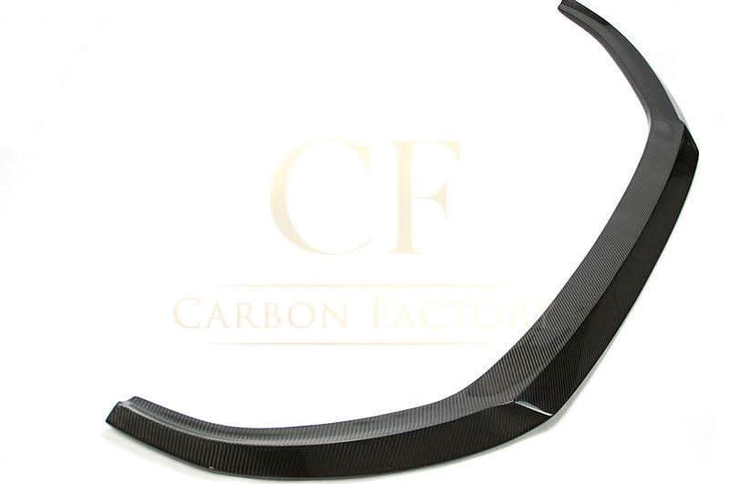 C Style Carbon Fibre Front Splitter for Audi A3 Hatchback Non S Line 17-19 - Carbon Factory