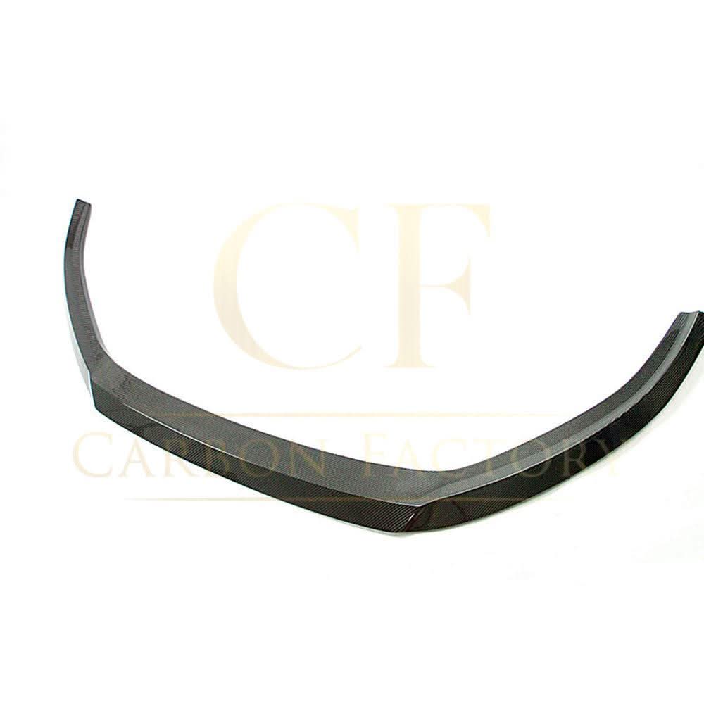C Style Carbon Fibre Front Splitter for Audi A3 Hatchback Non S Line 17-19 - Carbon Factory