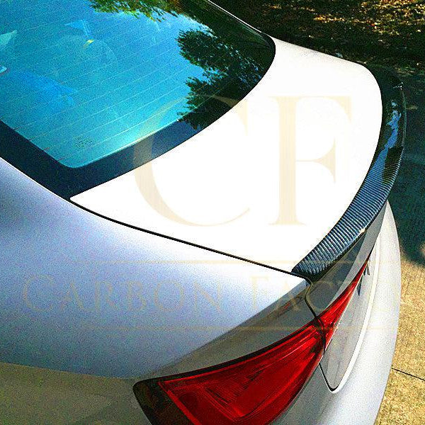 CF Style Carbon Fibre Boot Spoiler for Audi A3 S3 RS3 Saloon 13-19 - Carbon Factory