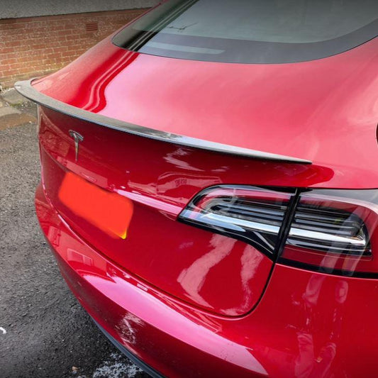 CF Style Carbon Fibre Boot Spoiler for Tesla Model 3 16-23 - Carbon Factory