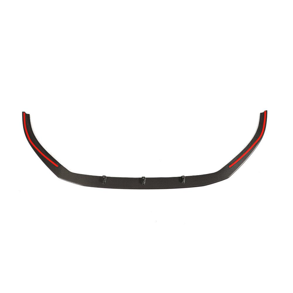 CF Style Carbon Fibre Front Splitter for Audi 8V RS3 Saloon 17-20-Carbon Factory