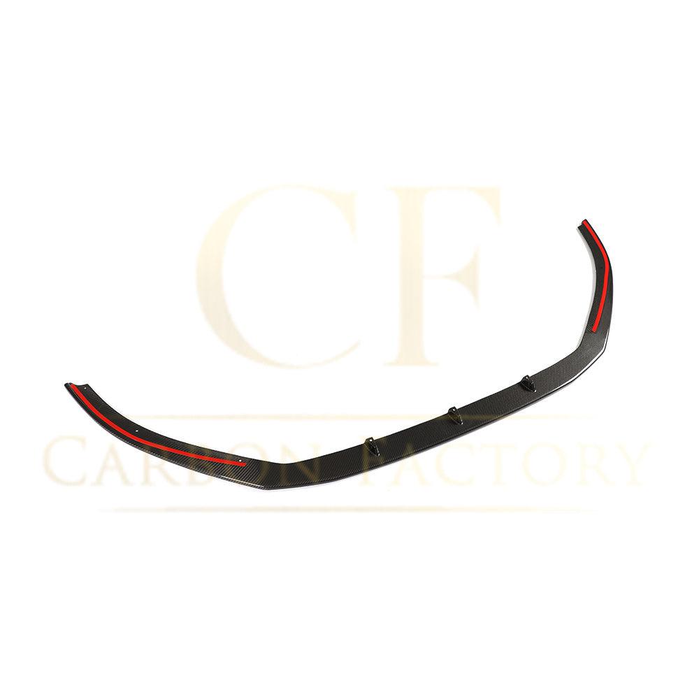 CF Style Carbon Fibre Front Splitter for Audi 8V RS3 Saloon 17-20-Carbon Factory