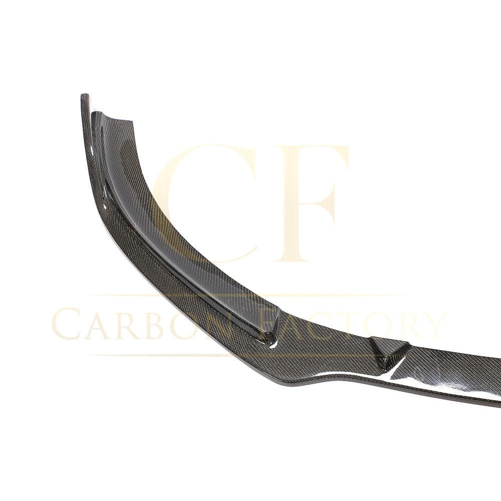 CF Style Carbon Fibre Front Splitter for Audi A3 Hatchback S Line & S3 13-15-Carbon Factory