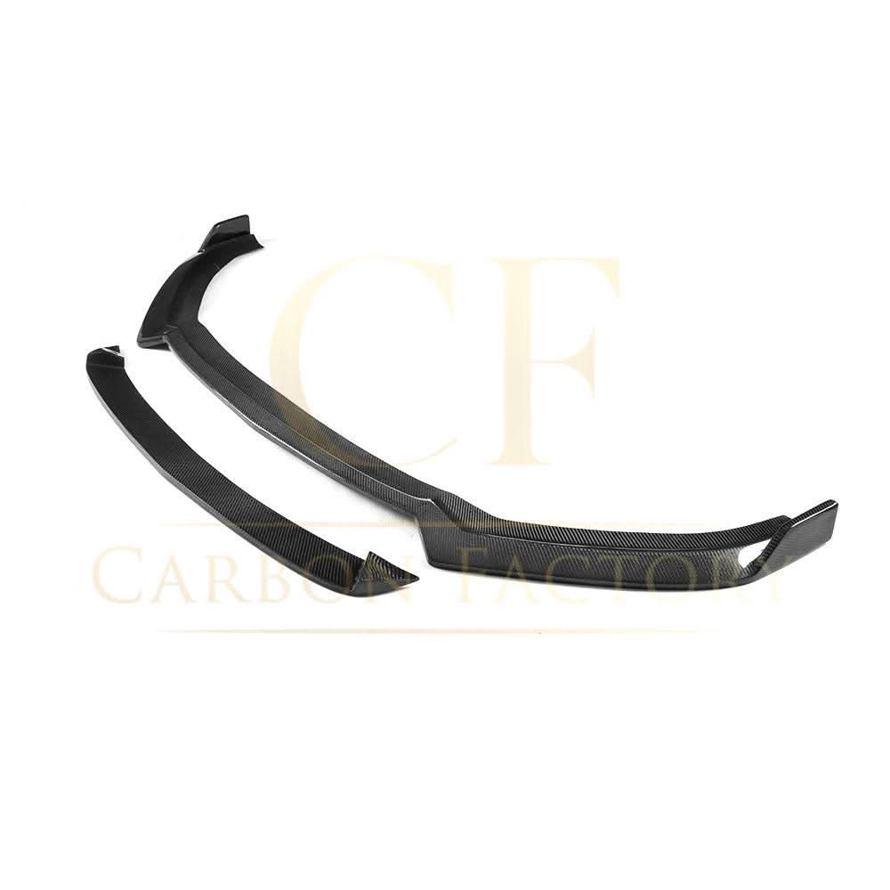 CF Style Carbon Fibre Front Splitter for Audi A3 Saloon S Line & S3 16-19 - Carbon Factory