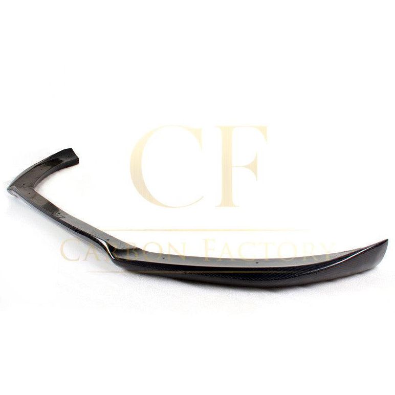 CF Style Carbon Fibre Front Splitter for Audi A4 B8.5 Non S Line 13-15-Carbon Factory