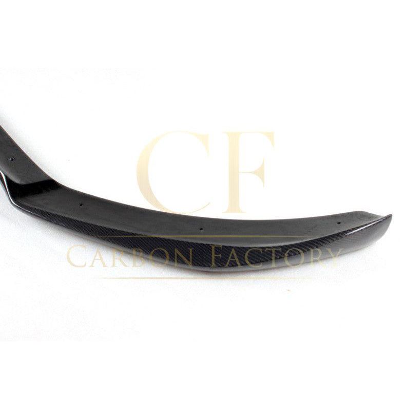 CF Style Carbon Fibre Front Splitter for Audi A4 B8.5 Non S Line 13-15-Carbon Factory