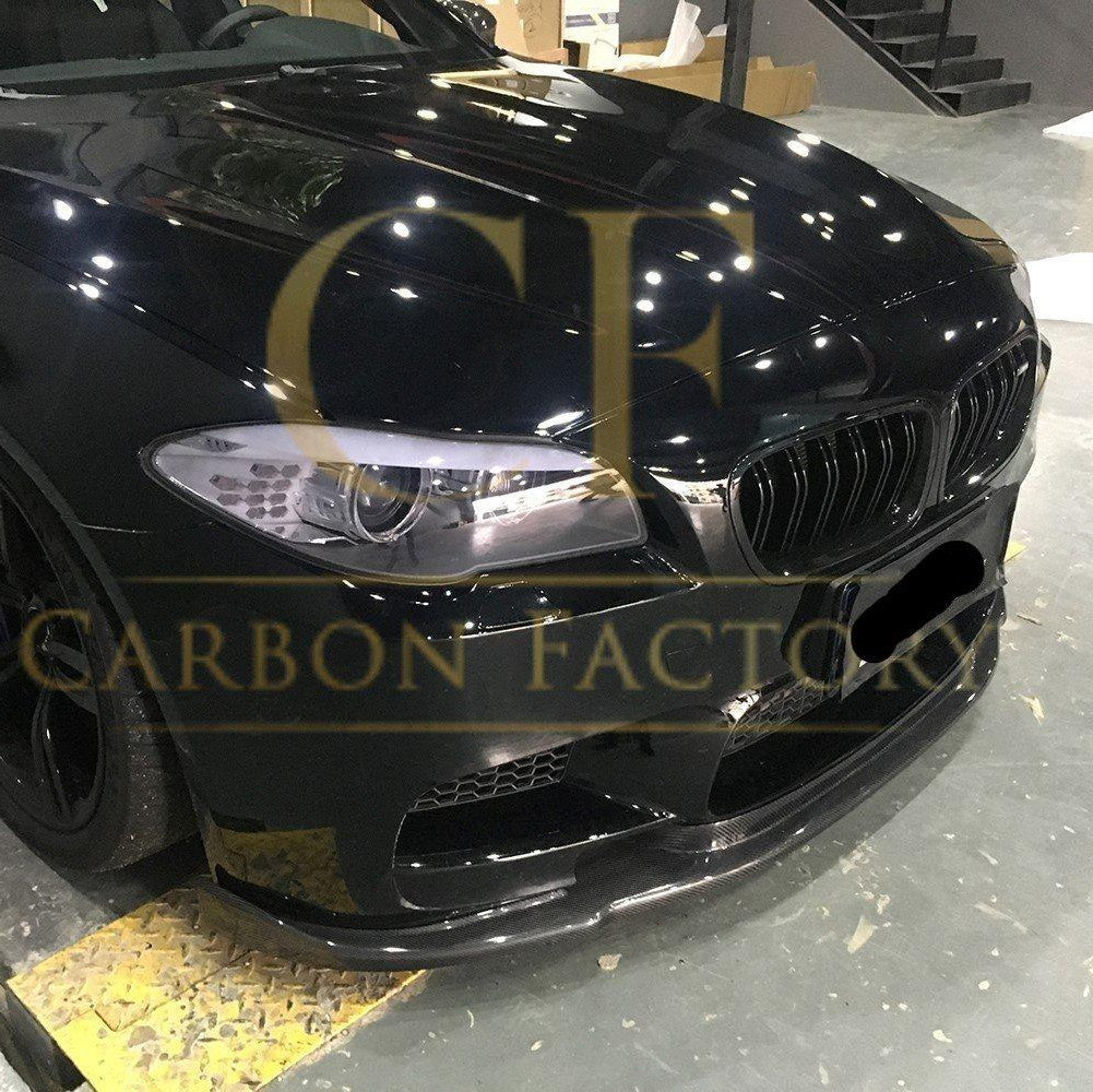 CF Style Carbon Fibre Front Splitter for BMW F10 M5 10-17 - Carbon Factory