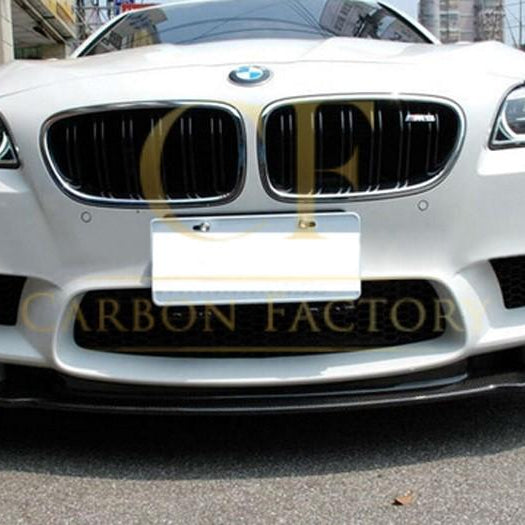 CF Style Carbon Fibre Front Splitter for BMW F10 M5 10-17 - Carbon Factory