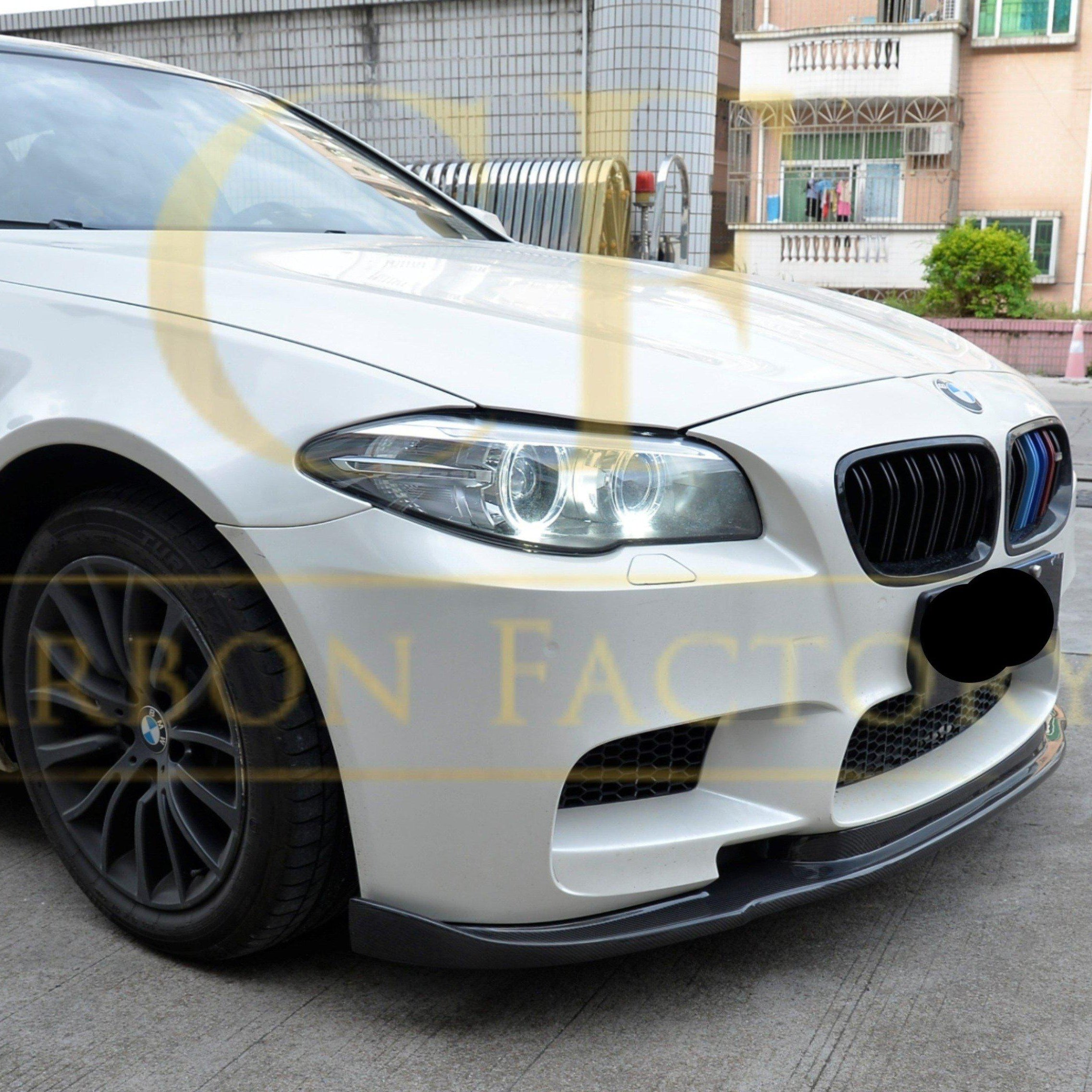 CF Style Carbon Fibre Front Splitter for BMW F10 M5 10-17 - Carbon Factory