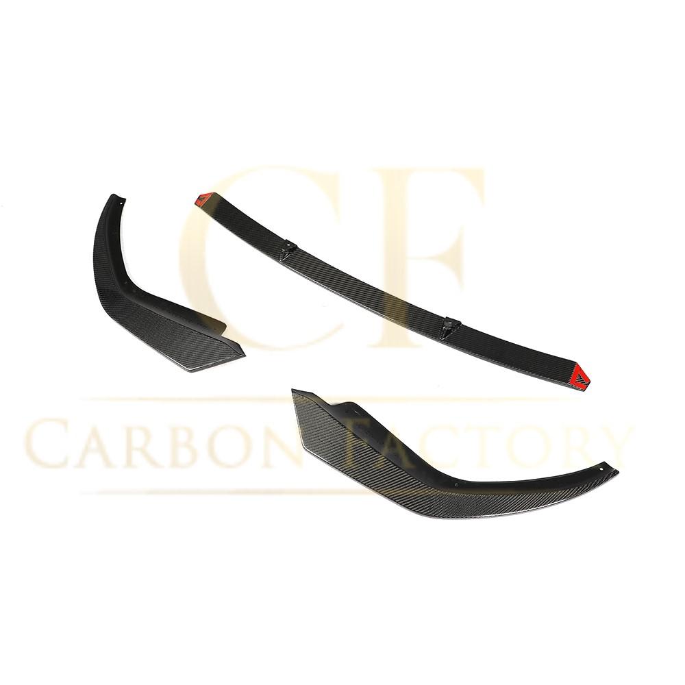CF Style Carbon Fibre Front Splitter for BMW G20 3 Series Pre-LCI M Sport 19-22-Carbon Factory