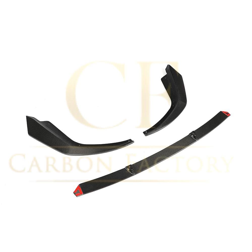 CF Style Carbon Fibre Front Splitter for BMW G20 G21 3 Series Pre-LCI M Sport 19-22 - Carbon Factory