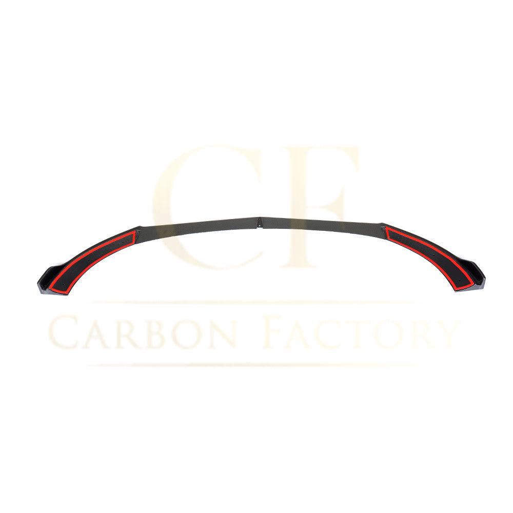 CF Style Carbon Fibre Front Splitter for Mercedes W213 E Class Saloon 16-20-Carbon Factory