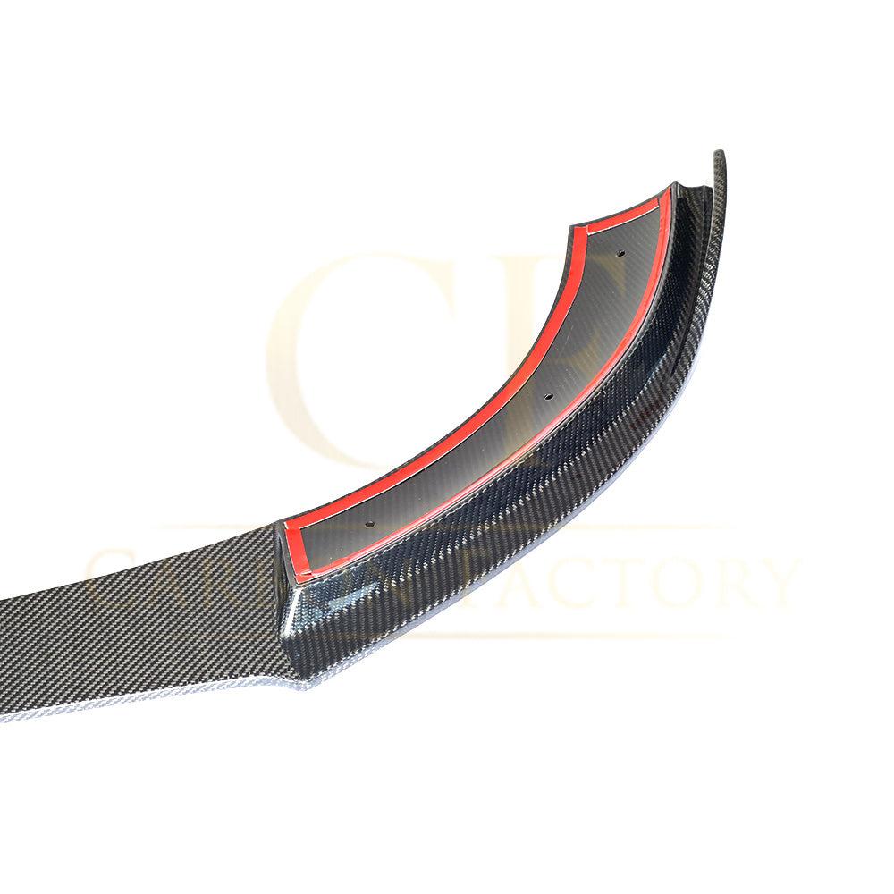 CF Style Carbon Fibre Front Splitter for Mercedes W213 E Class Saloon 16-20-Carbon Factory