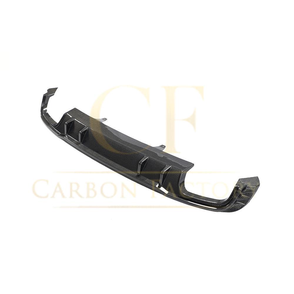 CF Style Carbon Fibre Rear Diffuser for Audi A4 S Line S4 B9 16-18-Carbon Factory