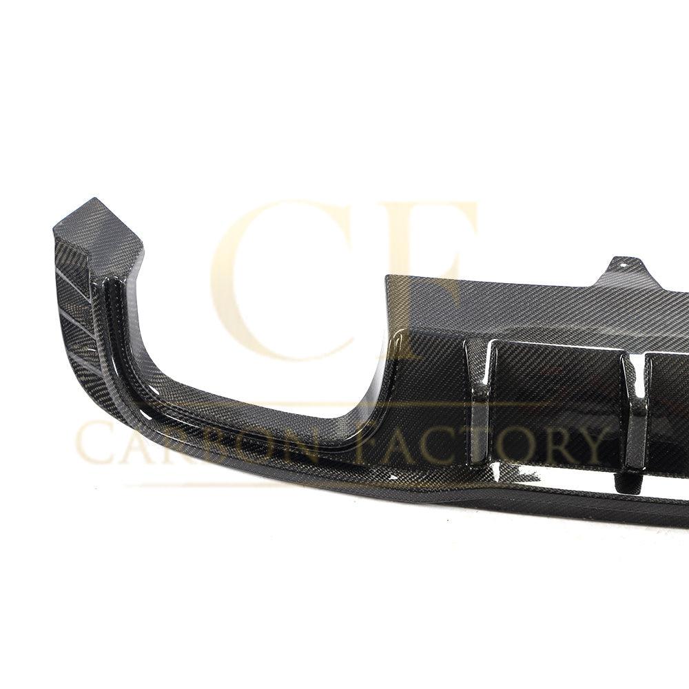 CF Style Carbon Fibre Rear Diffuser for Audi A4 S Line S4 B9 16-18-Carbon Factory