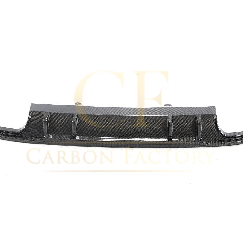 CF Style Carbon Fibre Rear Diffuser for Audi A4 S Line S4 B9 16-18-Carbon Factory