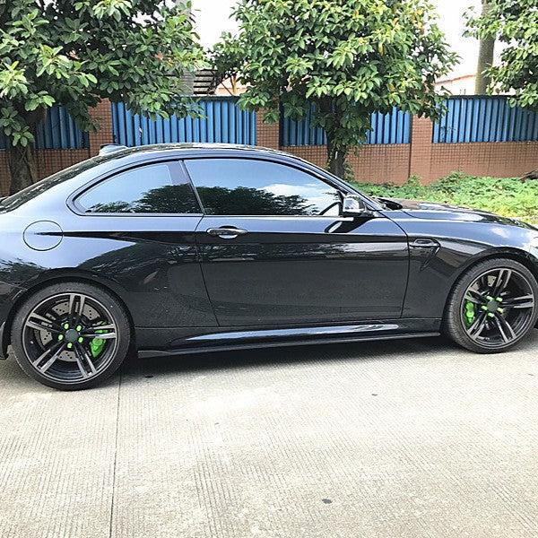 CF Style Carbon Fibre Side Skirts for BMW F87 F87C M2 16-21-Carbon Factory