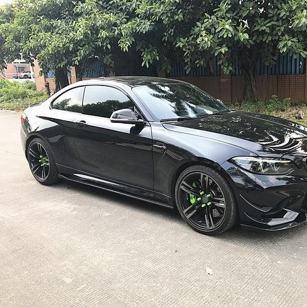 CF Style Carbon Fibre Side Skirts for BMW F87 F87C M2 16-21-Carbon Factory