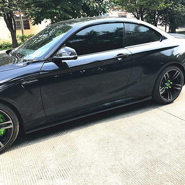 CF Style Carbon Fibre Side Skirts for BMW F87 F87C M2 16-21-Carbon Factory
