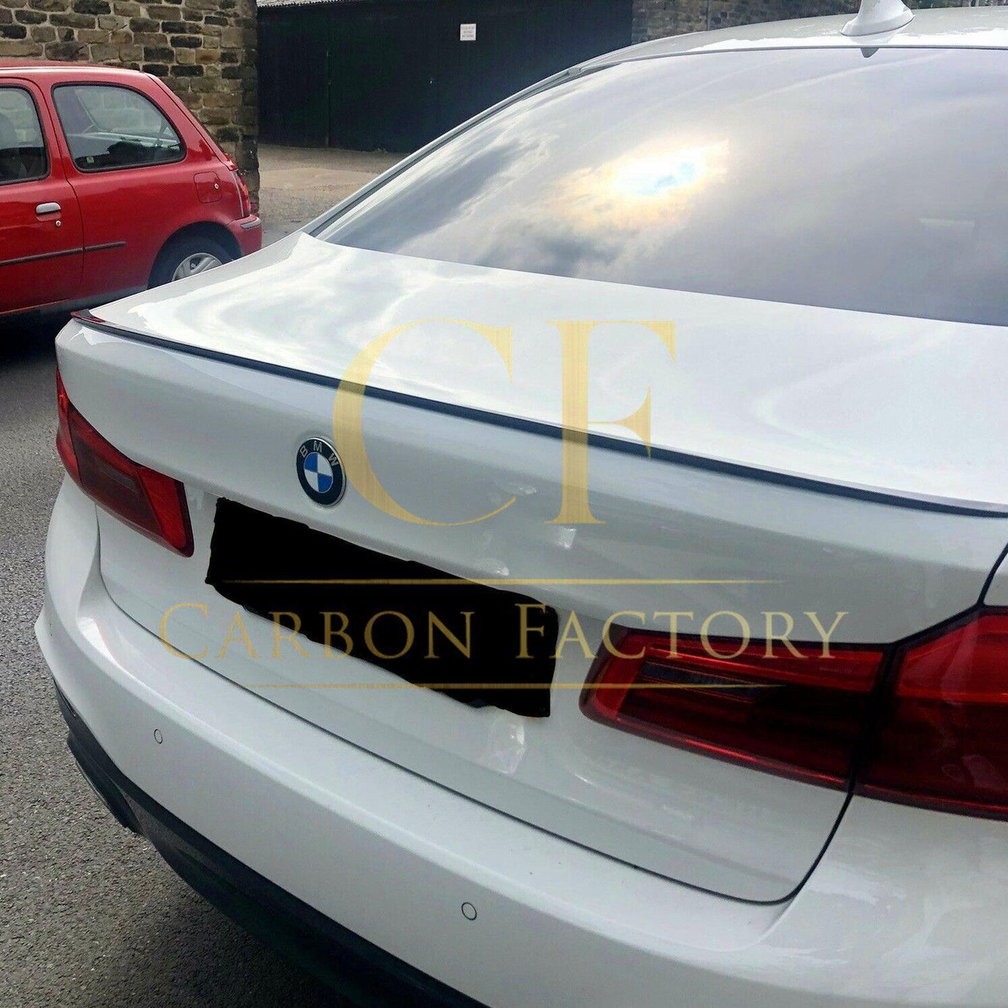 CF Style Gloss Black Boot Spoiler for BMW G30 5 Series inc F90 M5 17-24-Carbon Factory