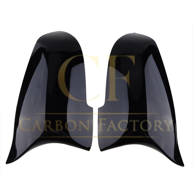 CF Style Gloss Black Replacement Mirror Covers for BMW F10 5 Series LCI F06 F12 F13 6 Series F01 7 Series-Carbon Factory