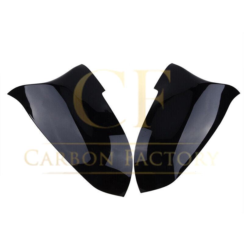 CF Style Gloss Black Replacement Mirror Covers for BMW F10 5 Series LCI F06 F12 F13 6 Series F01 7 Series-Carbon Factory