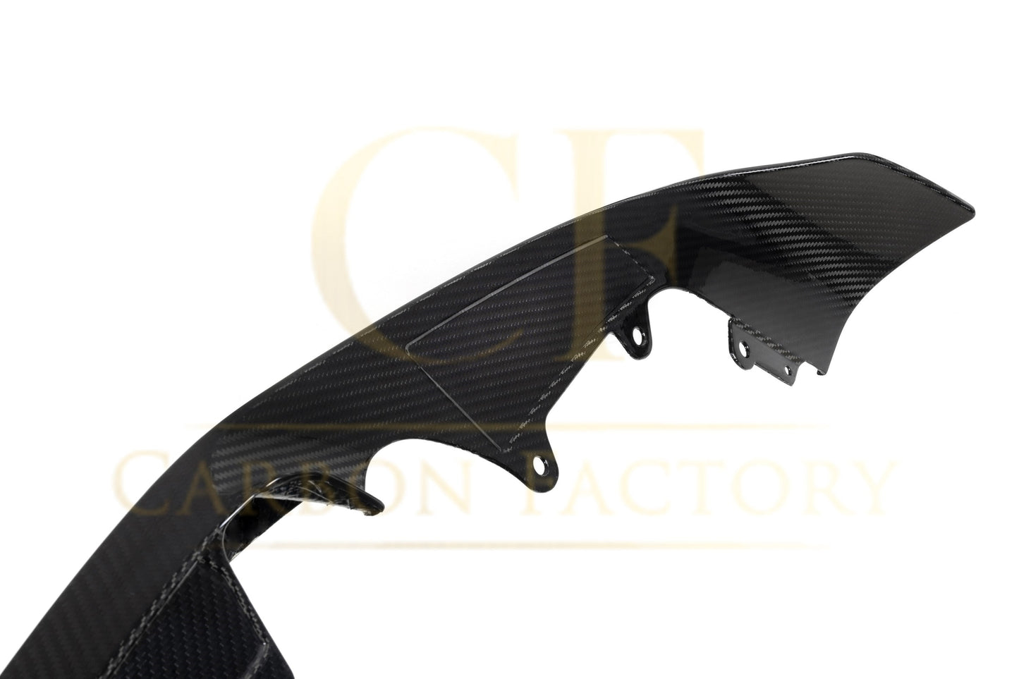 CF Style Pre-Preg Carbon Fibre Front Splitter for BMW F87 M2C 19-22-Carbon Factory