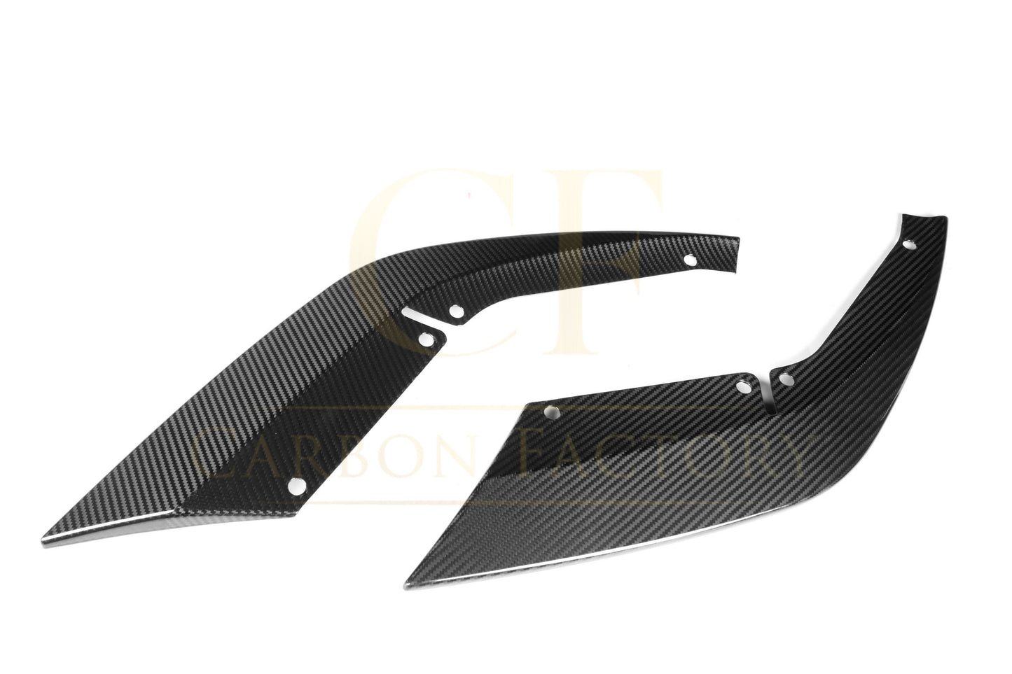 CF Style Pre-Preg Carbon Fibre Front Splitter for BMW F90 M5 LCI 21-24-Carbon Factory