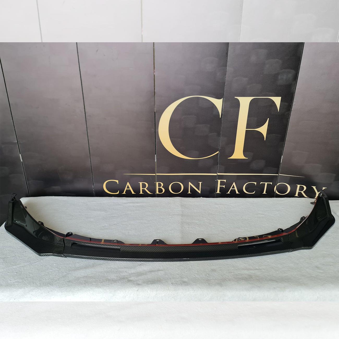 CF Style Pre-Preg Carbon Fibre Front Splitter for BMW G80 M3 G82 G83 M4 21-Present-Carbon Factory