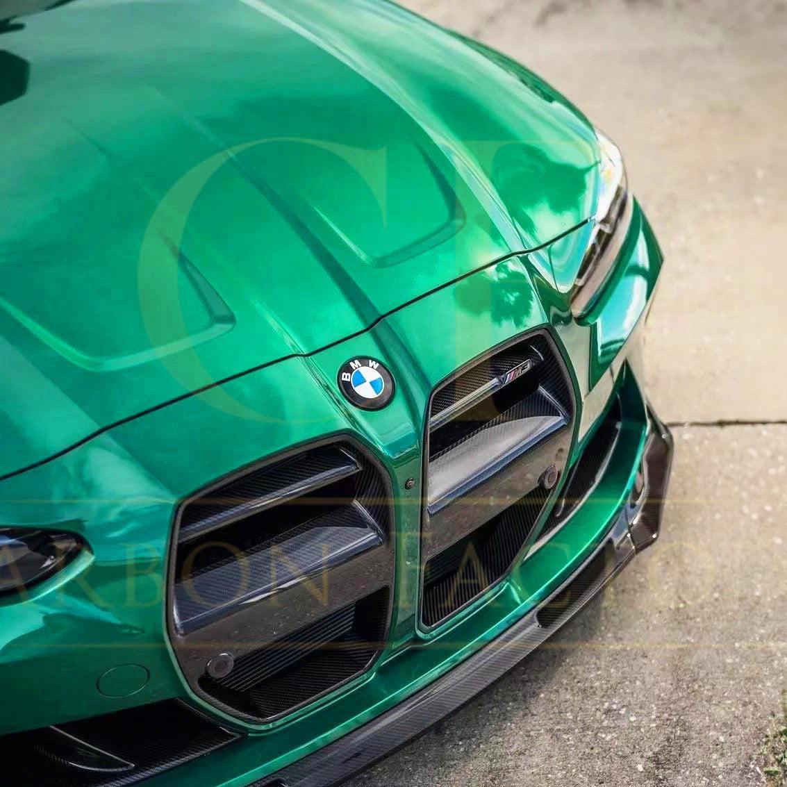 CF Style Pre-Preg Carbon Fibre Front Splitter for BMW G80 M3 G82 G83 M4 21-Present-Carbon Factory