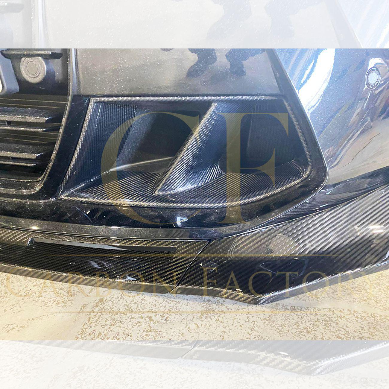 CF Style Pre-Preg Carbon Fibre Front Splitter for BMW G80 M3 G82 G83 M4 21-Present-Carbon Factory