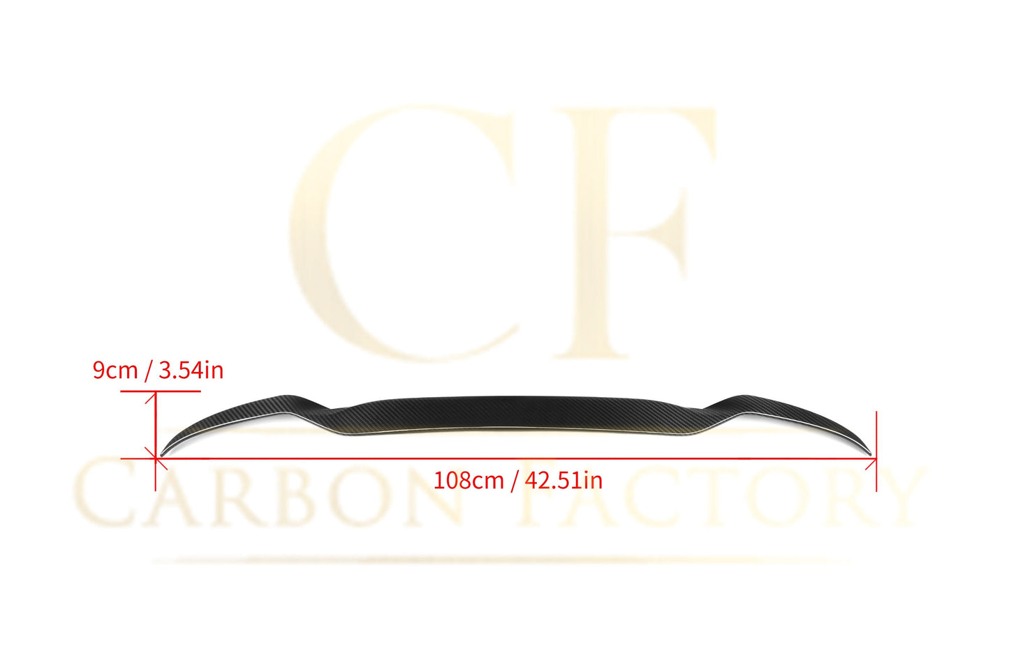 CF Style Pre-Preg Carbon Fibre Mid Spoiler for BMW G01 X3 F97 X3M G08 IX3 LCI 22-25-Carbon Factory
